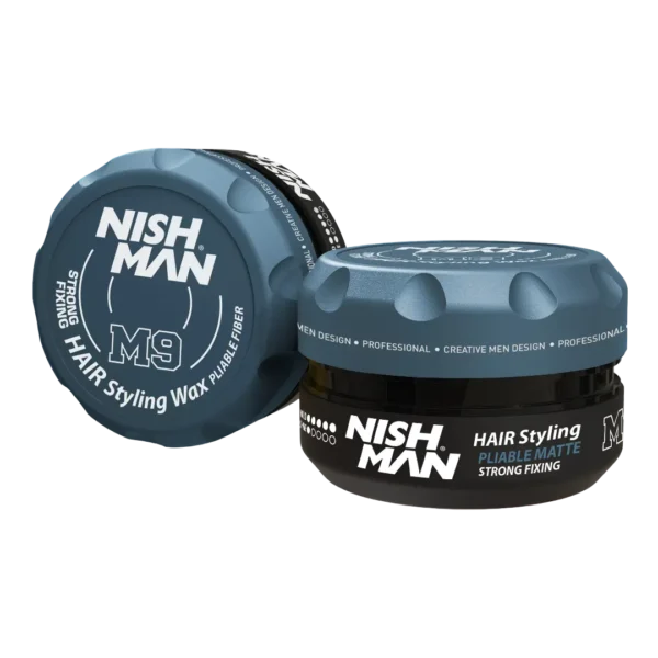 Cera Nishman M9 Pasta de Fibra de Cera Mate
