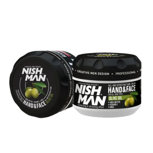 Crema de Manos y Rostro con Extracto de Oliva Nishman