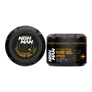 Gel Capilar Nishman 5+ Ultra Fijación con Argán