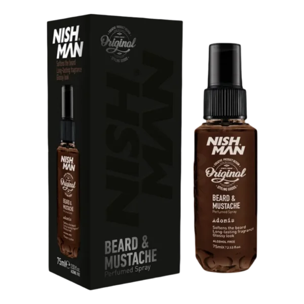 Spray Perfumado para Barba y Bigote Nishman Adonis