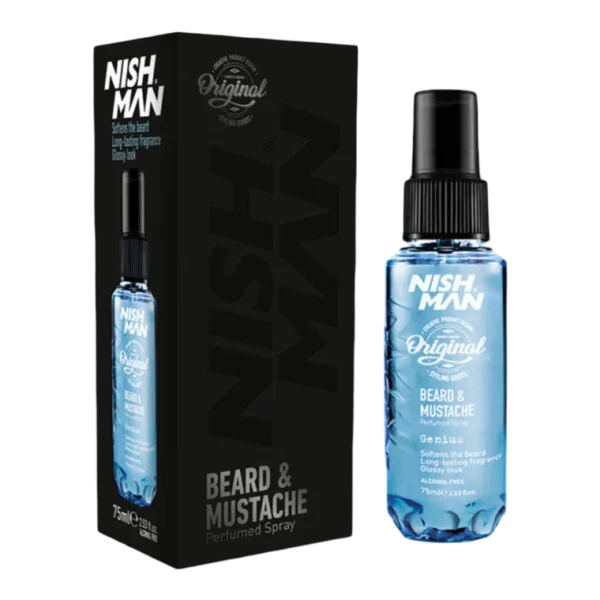 Spray Perfumado para Barba y Bigote Nishman Genius